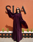 Purple Serene Abaya