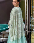 Green Glamorous Abaya (set with under dress)