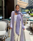 Purple Timeless Pastel Abaya