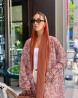 Floraline Bronze Abaya