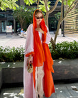 Orange blossom abaya